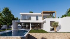 Stunning new build designer villa with beautiful sea views