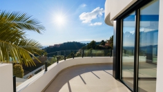 Brand new top quality modern villa with spectacular sea views