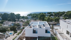 Luxe geschakelde villa's op toplocatie in Moraira