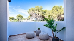 Luxe geschakelde villa's op toplocatie in Moraira