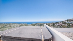 High quality contemporary villa next to nature reserve offering amazing sea views