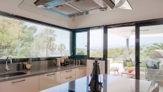 Beautiful contemporary villa with lovely sea views and 100% privacy