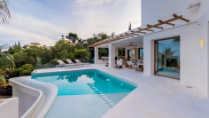 Stunnig Ibiza style villa with amazing sea views for sale close to the beach in Javea