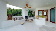 Stunnig Ibiza style villa with amazing sea views for sale close to the beach in Javea