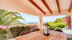 Stunning and very charming villa with amazing sea views in sought after El Portet area