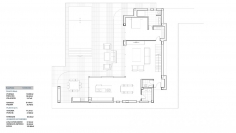 Beautiful modern organic shaped villa close to Moraira centre