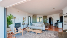 Super mooie Ibiza stijl villa met panoramisch zeezicht en 100% privacy in Moraira
