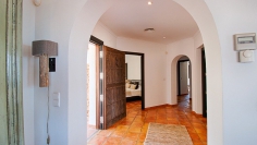 Super mooie Ibiza stijl villa met panoramisch zeezicht en 100% privacy in Moraira