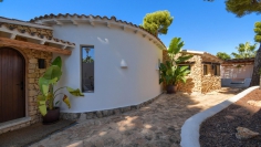 Superb Ibiza style villa in a lovely location in Moraira