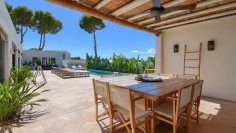 Superb Ibiza style villa in a lovely location in Moraira