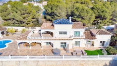 Mediterranean villa in prime Moraira location with panoramic sea views and immense potential!