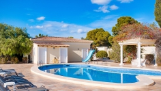 Mediterranean villa in prime Moraira location with panoramic sea views and immense potential!