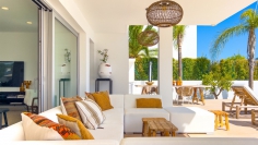 Modern Mediterrane villa met panoramisch zeezicht op toplocatie in Moraira