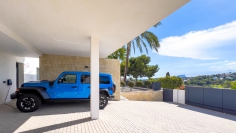 Modern Mediterrane villa met panoramisch zeezicht op toplocatie in Moraira