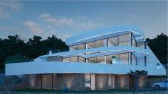 Ultra moderne design villa met schitterend zeezicht tussen Calpe en Altea
