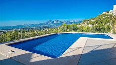 Beautiful Mediterranean style villa with amazing views near Altea La Vella