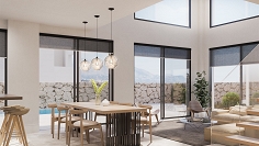 High quality new build villas for sale walking distance to Albir beach and centre