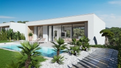 Moderne design villa's op luxe resort met 5 sterren faciliteiten & services