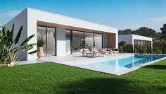 Moderne design villa's op luxe resort met 5 sterren faciliteiten & services