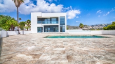 LARGE NEWLY BUILD VILLA CLOSE TO MORAIRA WITH EXCEPTIONAL SEA VIEWS