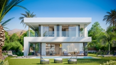 Stunning contemporary sea view villas walking distance to the beach