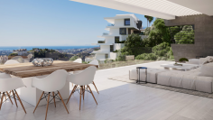 High end apartments and penthouses with a maximum of privacy and stunning sea views