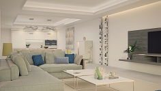 Luxe design appartementen direct aan de strandboulevard van Estepona