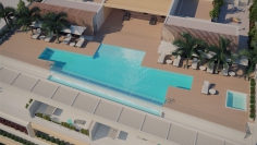 Luxe design appartementen direct aan de strandboulevard van Estepona