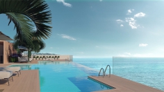 Luxe design appartementen direct aan de strandboulevard van Estepona