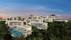 Magnificent contemporary sea view villas in a prime location close to Marbella