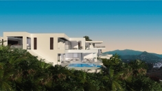 Magnificent contemporary sea view villas in a prime location close to Marbella