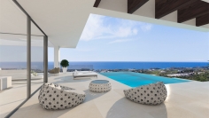 Magnificent contemporary sea view villas in a prime location close to Marbella