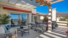 Stunning luxury penthouse with amazing sea views in the middle of Marbella's Golf valley