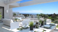 Contemporary new build apartments next to Atalaya golf