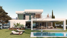 New build contemporary villas close to Marbella