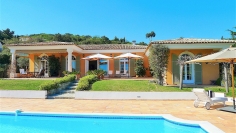 Magnificent classical sea view villa close to the Beauvallon Golf course 