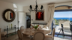 Imposing modern Provencal villa in prestigious estate overlooking the Saint Tropez bay