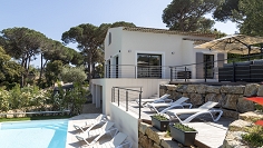 Lovely fully renovated villa close to the center and the beaches of Sainte Maxime