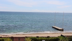 Unique frontline beach villa for sale on La Nartelle beach Sainte Maxime