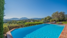 Beautiful Provencal villa offering panoramic views of the vineyards 