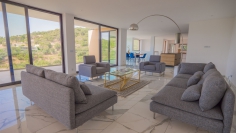 New build modern designer villa with sea views in secure domain close to Port Grimaud