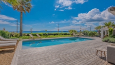 Bohemian-chic villa met zeezicht in Sainte-Maxime op loopafstand strand, jachthaven en centrum
