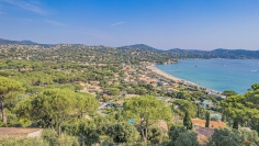 Exclusive villa with the most spectacular views over La Nartelle beach and the sea