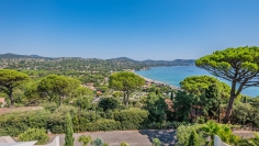Exclusive villa with the most spectacular views over La Nartelle beach and the sea