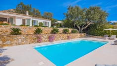 Luxurious Fully Renovated Provençal Villa with Sea View in Prestigious Secure Domain