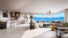 High-end luxury new build designer villas in private estate overlooking Saint Tropez