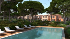 Beautiful new build villas just a short stroll from the lovely sandy beach of La Nartelle