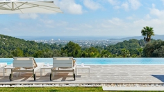 Stunning high end villa with amazing sea views close to Ibiza town