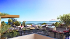 Stunning contemporary penthouse with panoramic sea view close to the beach and Marina