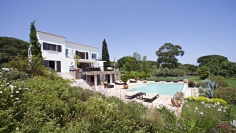 Super charmante zeezicht villa op toplocatie Ramatuelle: loopafstand club 55!!